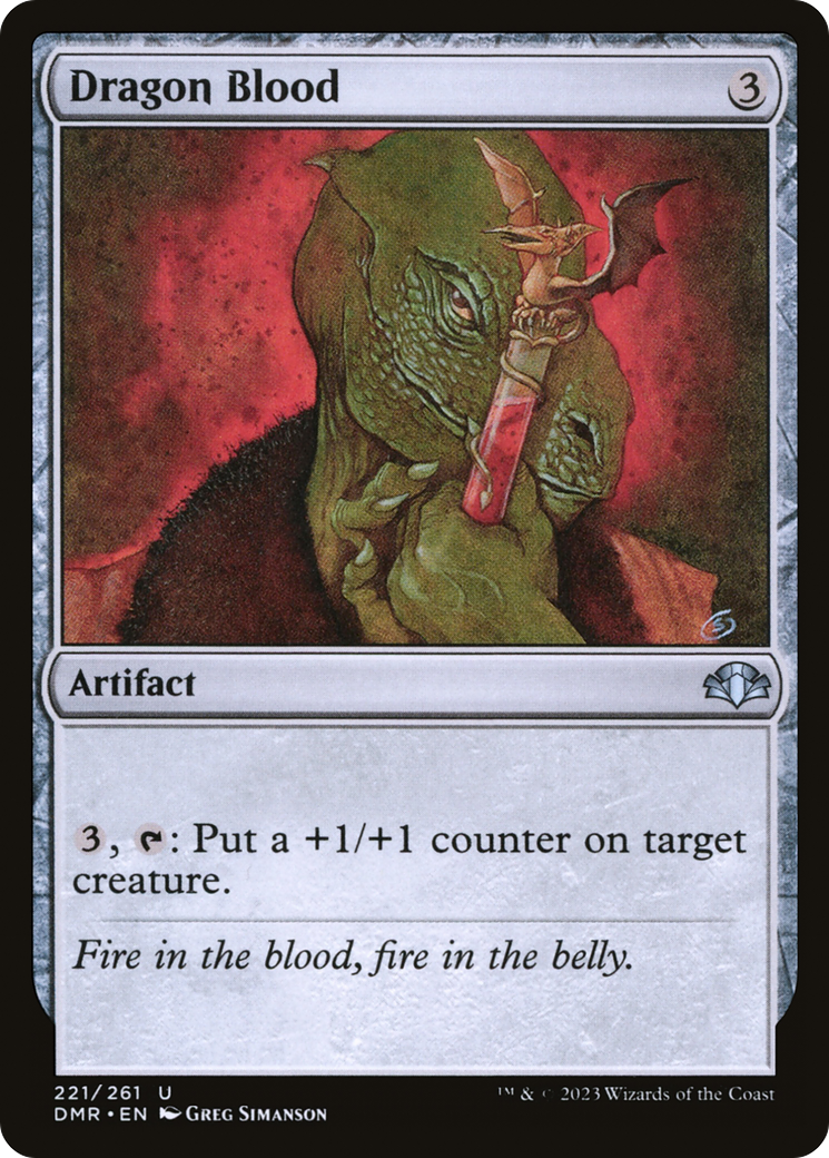 Dragon Blood [Dominaria Remastered] | Grognard Games
