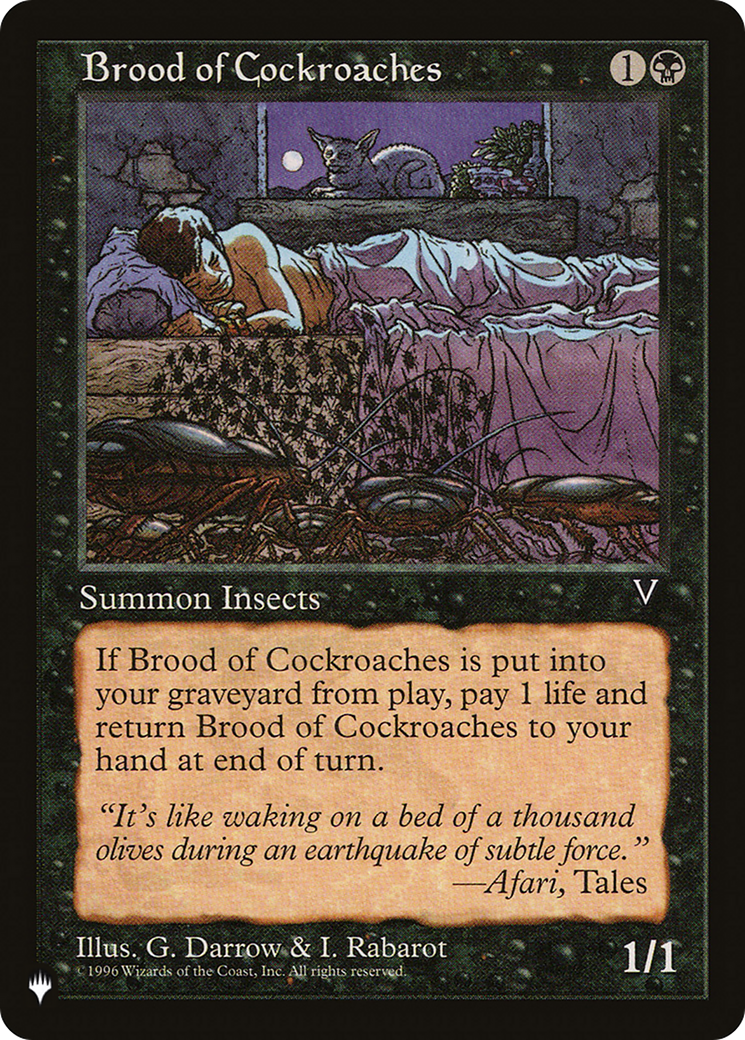 Brood of Cockroaches [The List Reprints] | Grognard Games