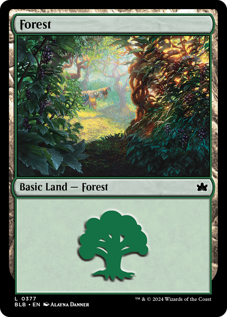 Forest (0377) [Bloomburrow] | Grognard Games
