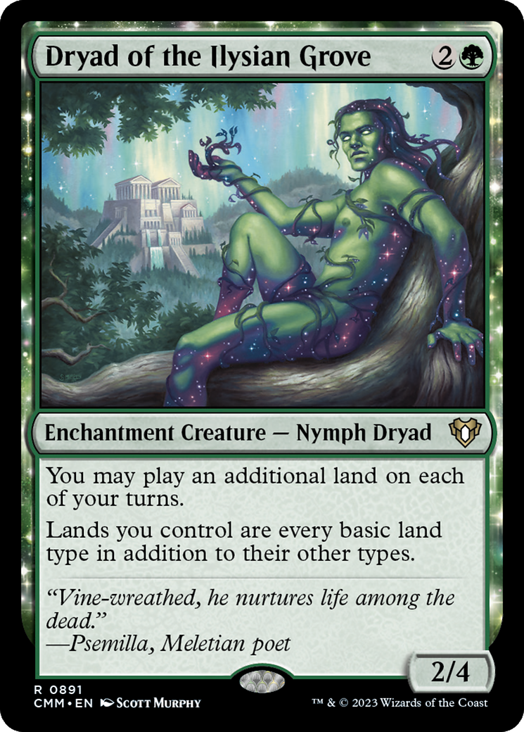 Dryad of the Ilysian Grove [Commander Masters] | Grognard Games