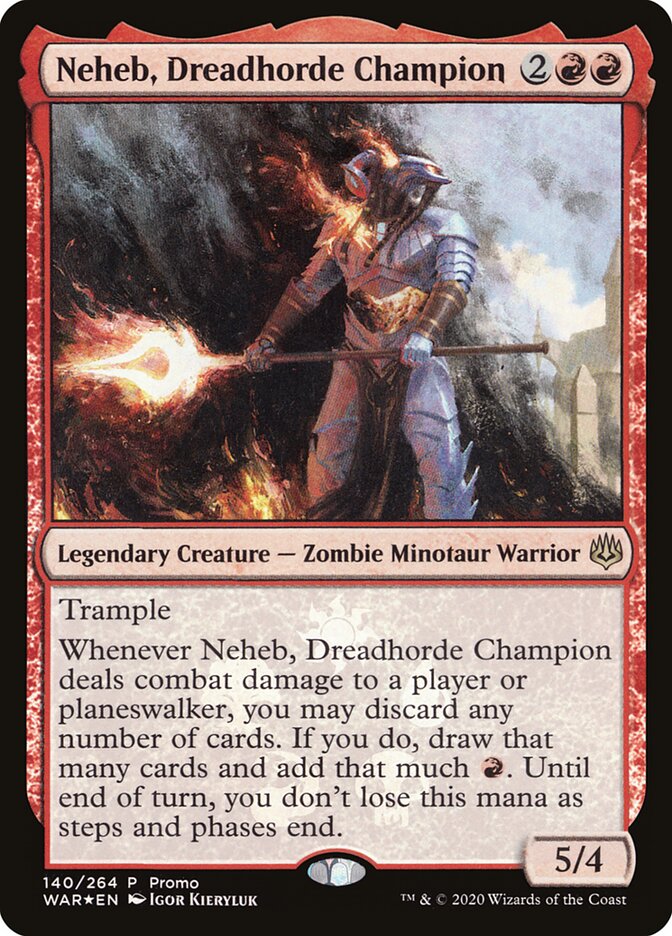 Neheb, Dreadhorde Champion [Resale Promos] | Grognard Games