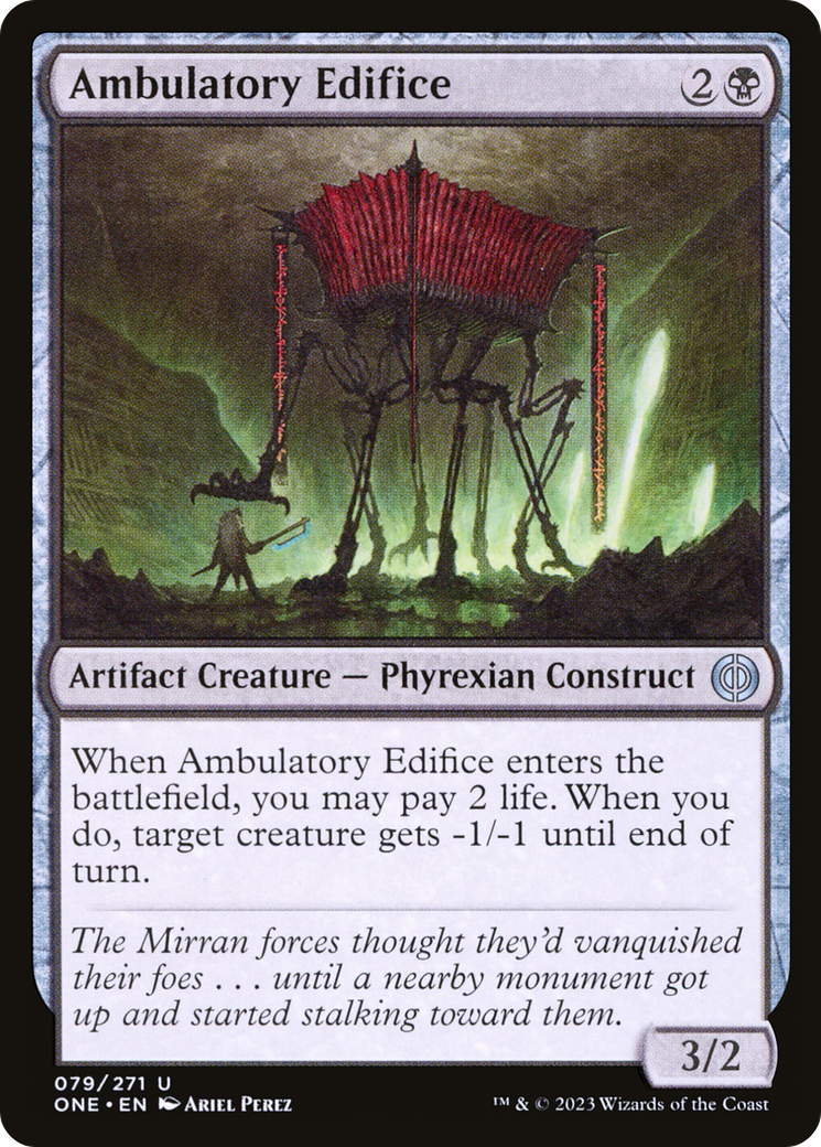 Ambulatory Edifice [Phyrexia: All Will Be One] | Grognard Games