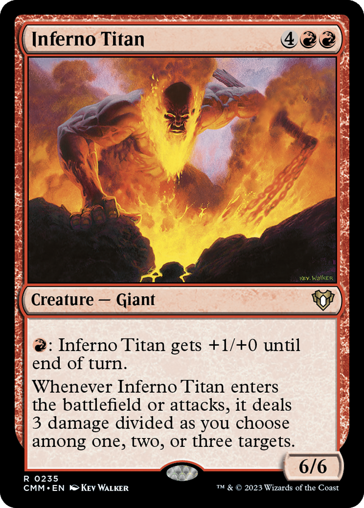 Inferno Titan [Commander Masters] | Grognard Games