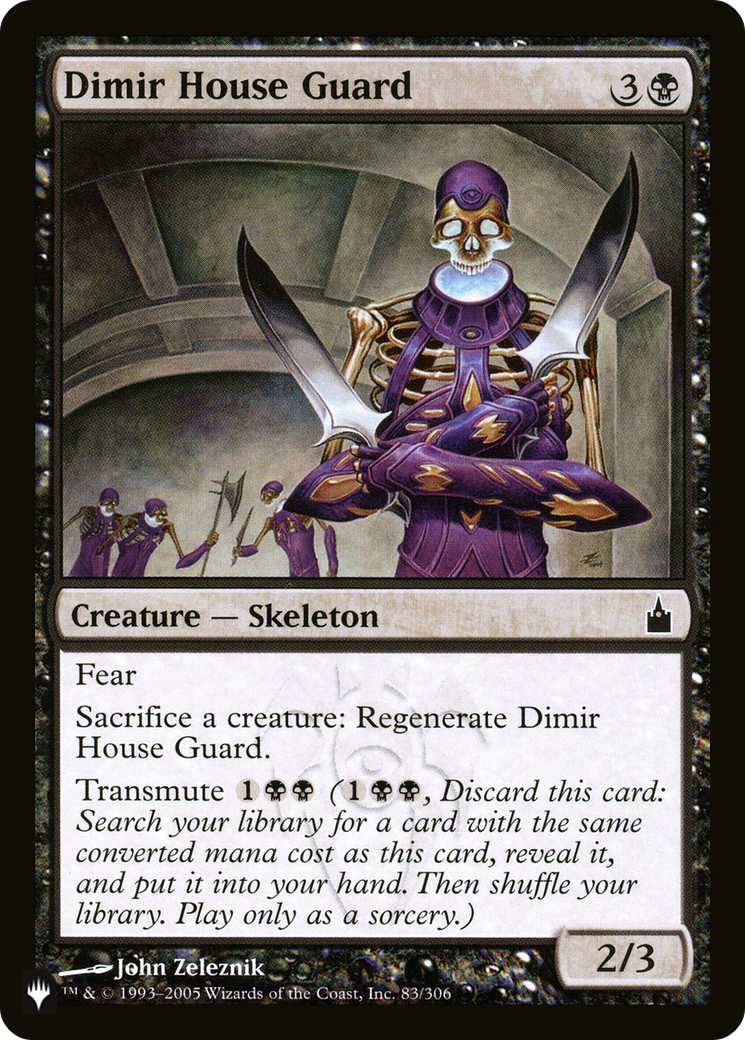 Dimir House Guard [The List Reprints] | Grognard Games