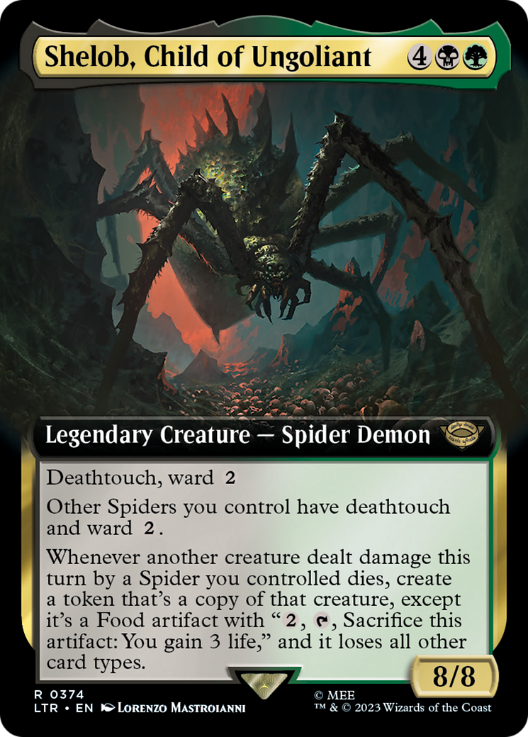 Shelob, Child of Ungoliant (Extended Art) [The Lord of the Rings: Tales of Middle-Earth] | Grognard Games