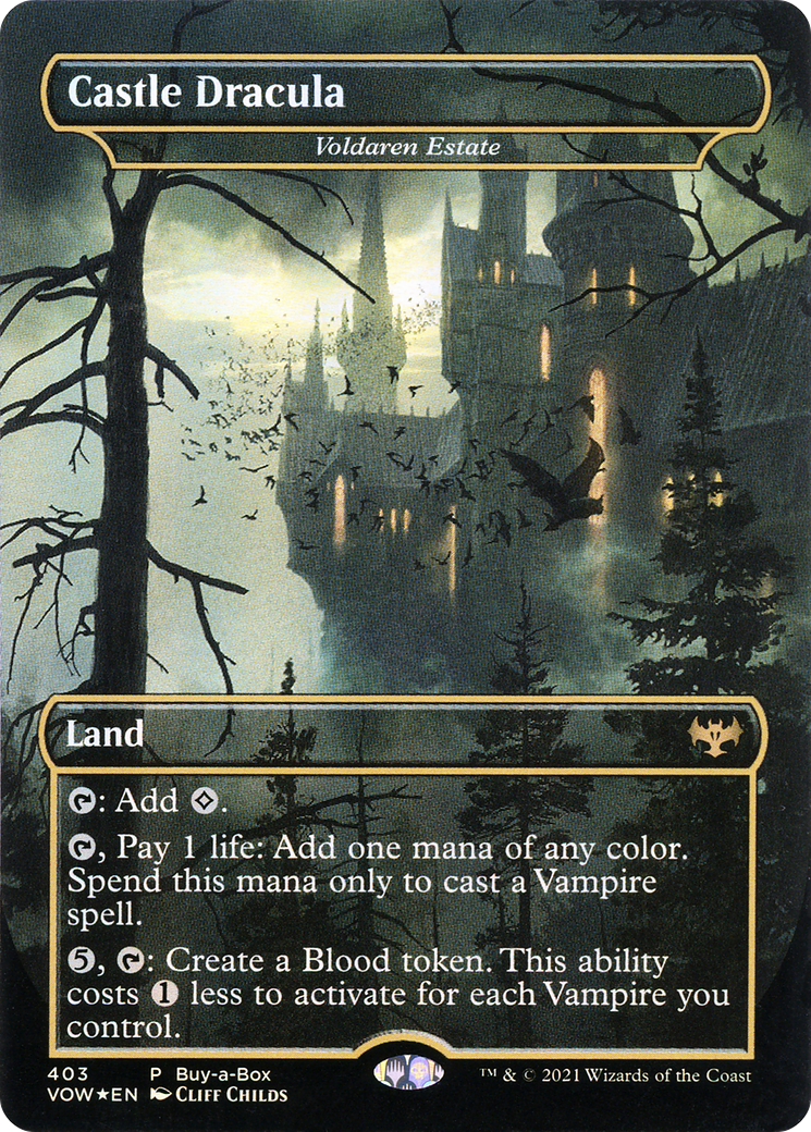 Voldaren Estate - Castle Dracula (Buy-A-Box) [Innistrad: Crimson Vow] | Grognard Games