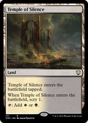 Temple of Silence [Phyrexia: All Will Be One Commander] | Grognard Games