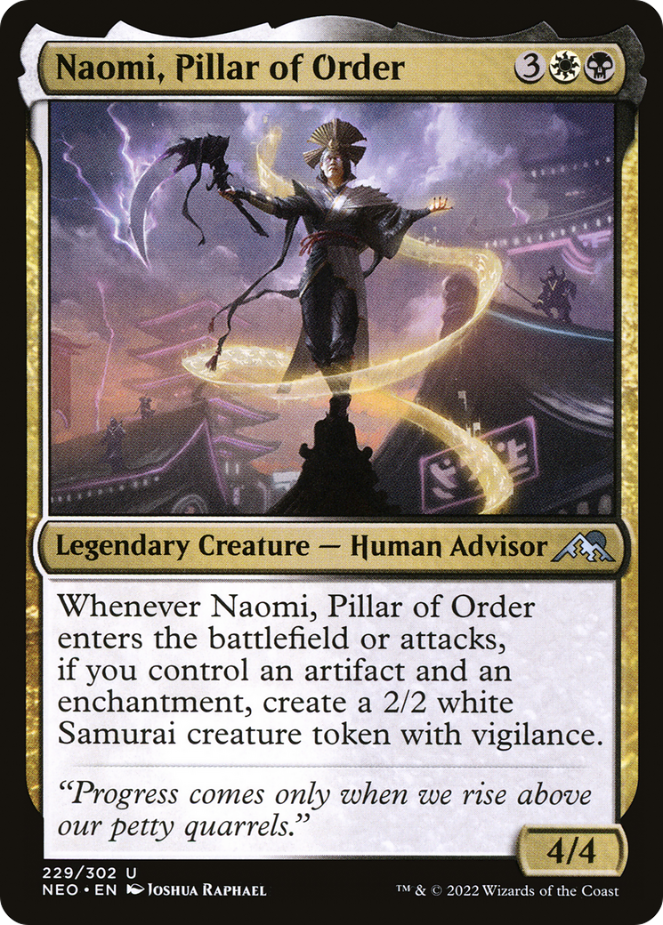 Naomi, Pillar of Order [Kamigawa: Neon Dynasty] | Grognard Games