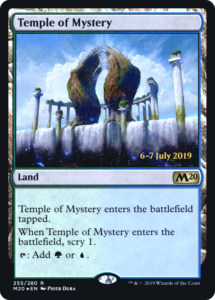Temple of Mystery  [Core Set 2020 Prerelease Promos] | Grognard Games