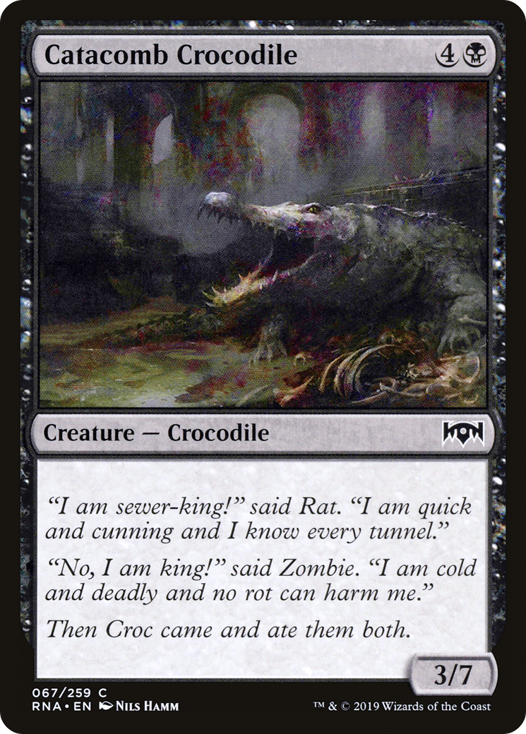 Catacomb Crocodile [Ravnica Allegiance] | Grognard Games