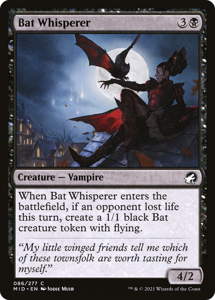 Bat Whisperer [Innistrad: Midnight Hunt] | Grognard Games