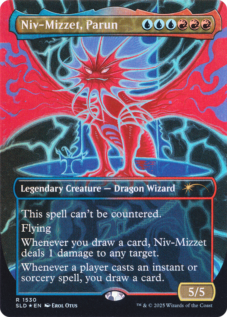 Niv-Mizzet, Parun (Rainbow Foil) [Secret Lair Drop Series] | Grognard Games