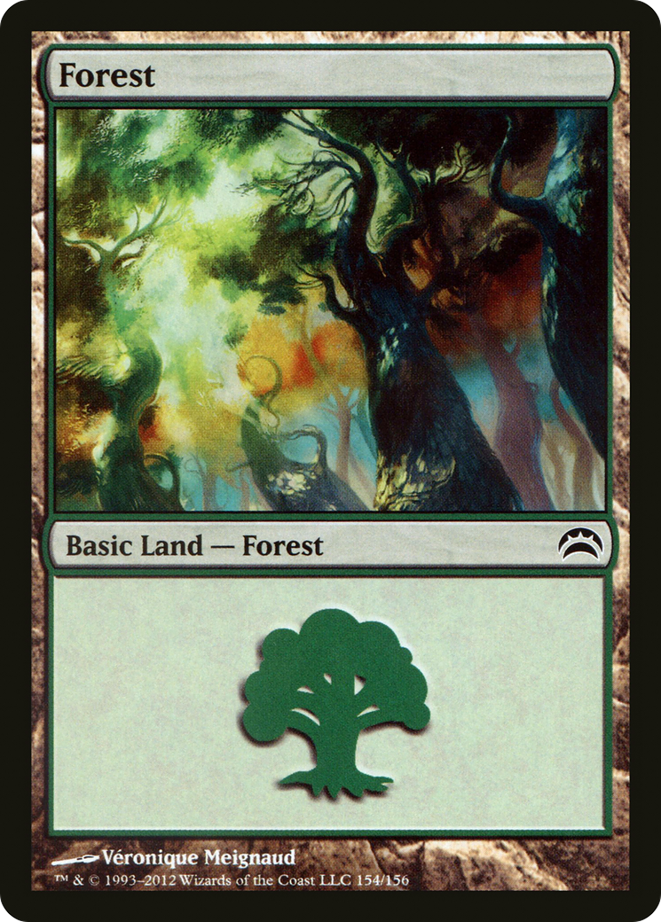Forest (PC2-154) - Planechase 2012 Foil | Grognard Games