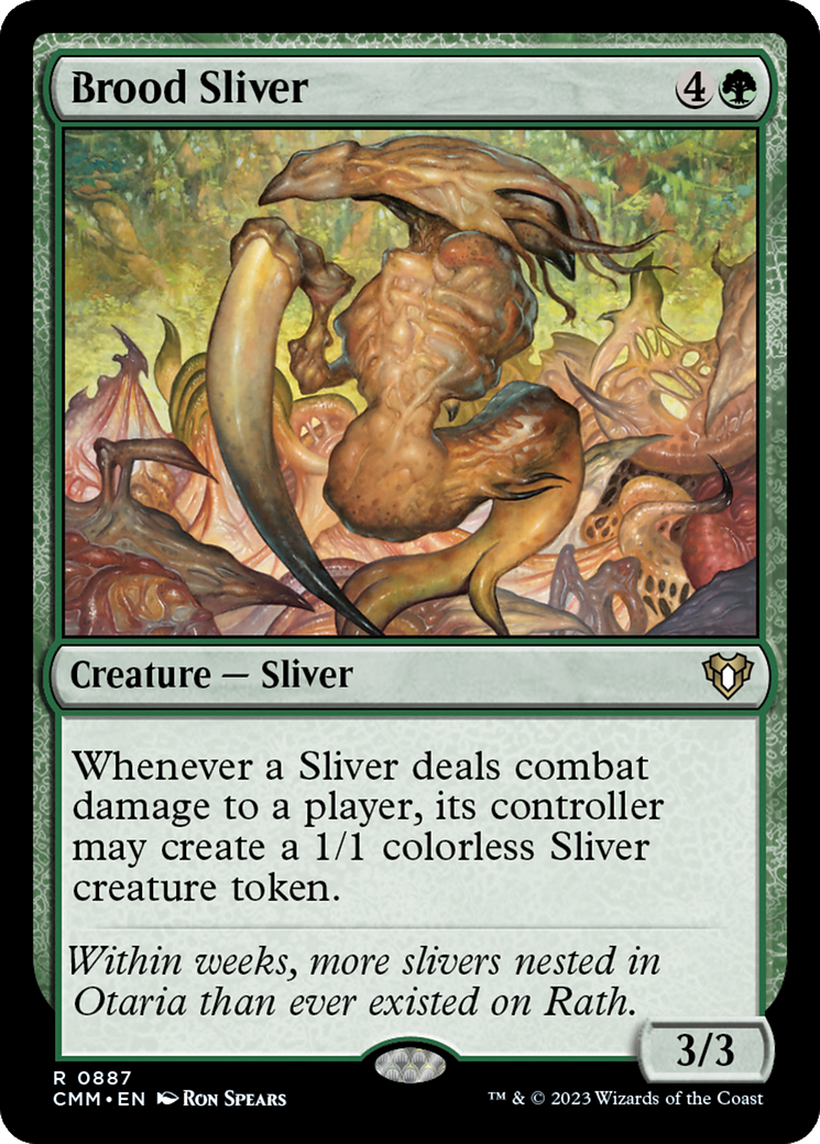 Brood Sliver [Commander Masters] | Grognard Games
