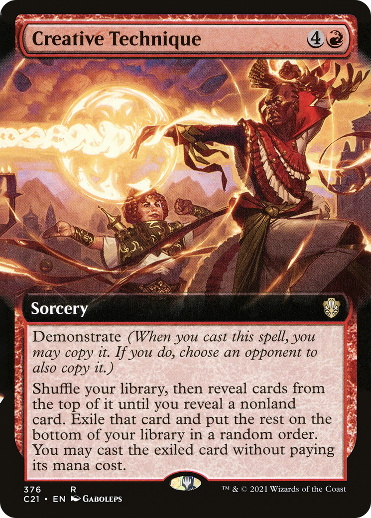Creative Technique (Extended) [Commander 2021] | Grognard Games