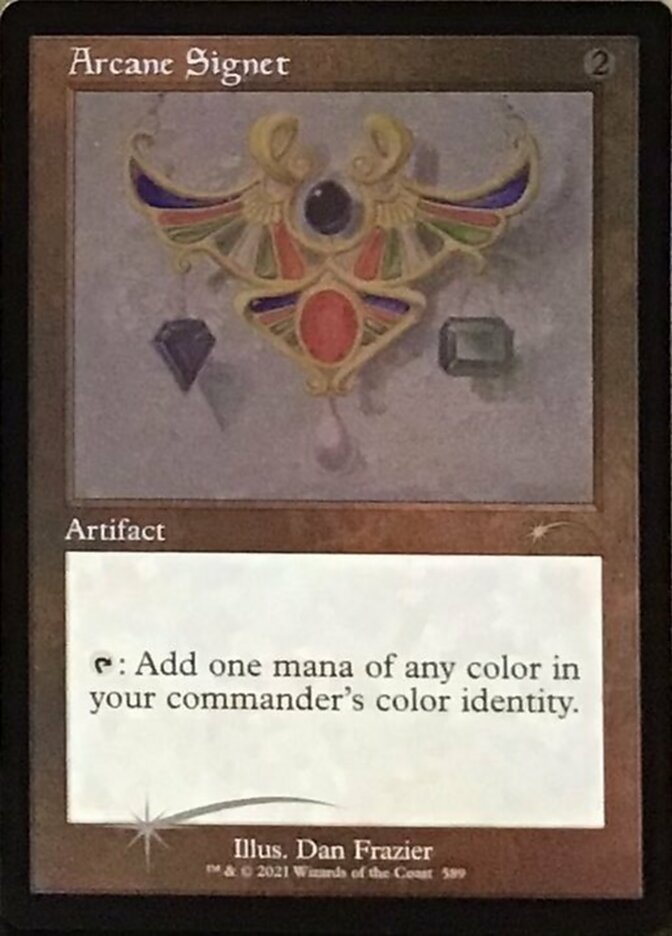 Arcane Signet (Retro) (Foil Etched) [Secret Lair Drop Promos] | Grognard Games