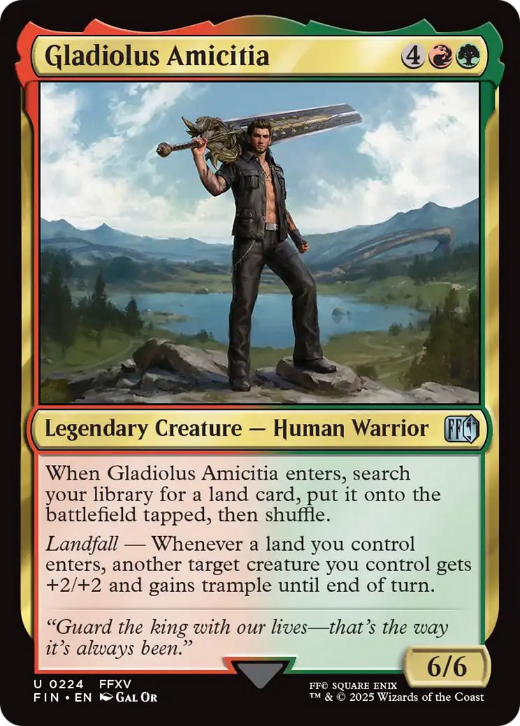 Gladiolus Amicitia [FINAL FANTASY] | Grognard Games