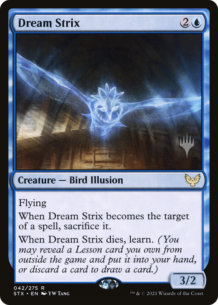 Dream Strix (Promo Pack) [Strixhaven: School of Mages Promos] | Grognard Games