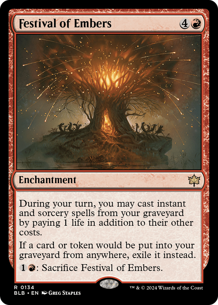 Festival of Embers [Bloomburrow] | Grognard Games