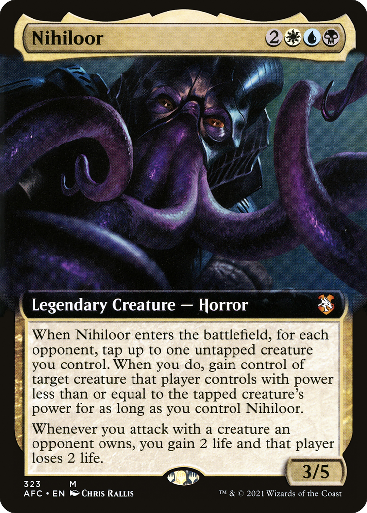 Nihiloor (Extended) [Dungeons & Dragons: Adventures in the Forgotten Realms Commander] | Grognard Games