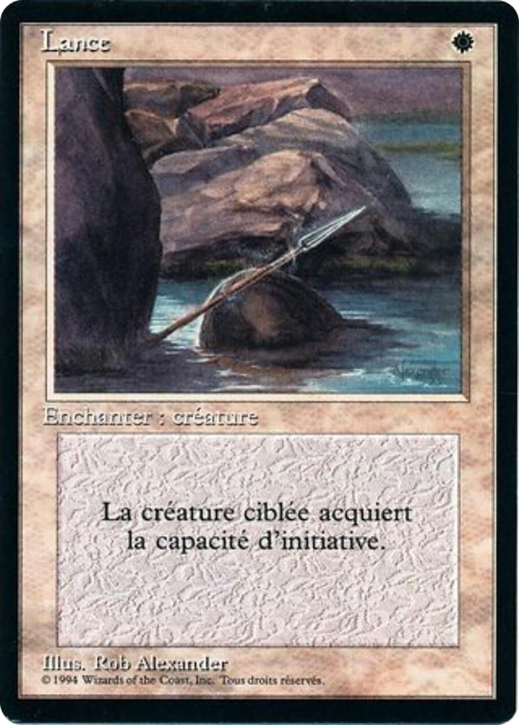 Lance [Foreign Black Border] | Grognard Games