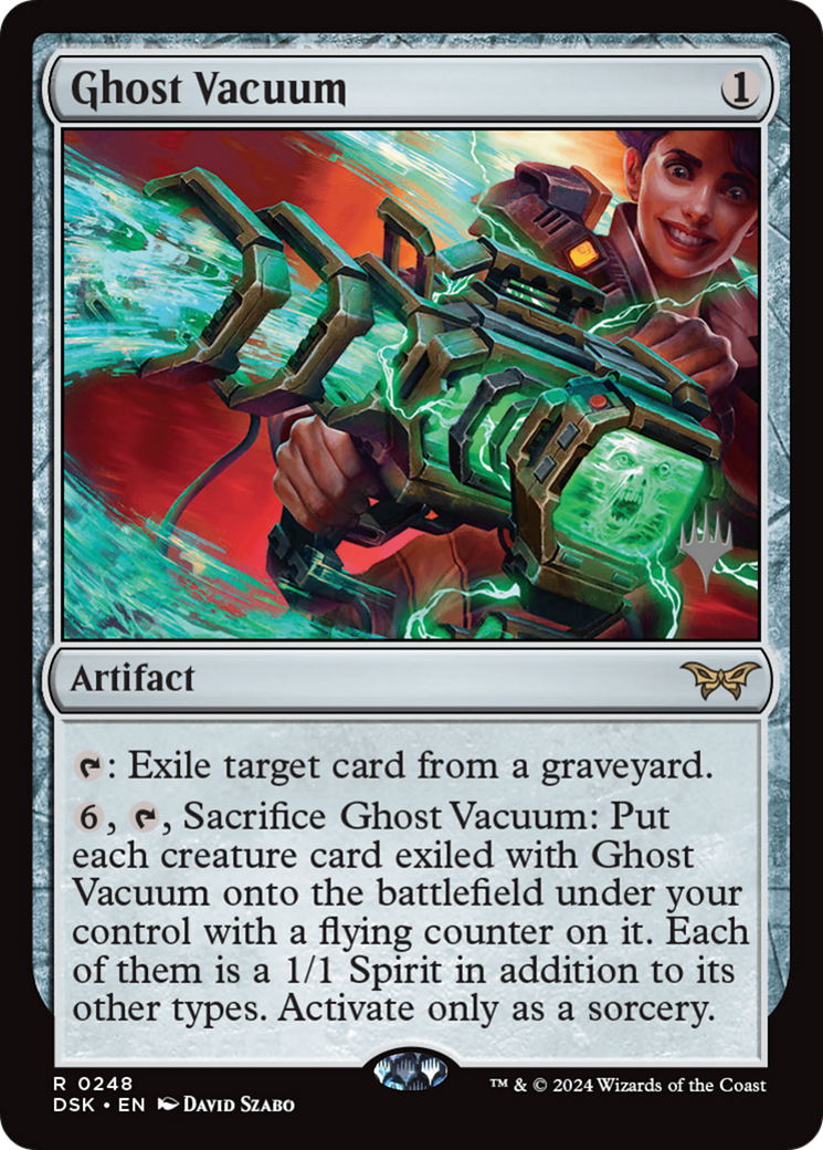 Ghost Vacuum (Promo Pack) [Duskmourn: House of Horror Promos] | Grognard Games