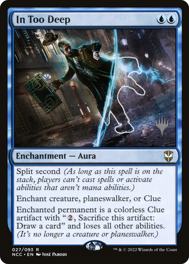 In Too Deep (Promo Pack) [Streets of New Capenna Commander Promos] | Grognard Games