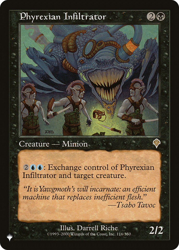 Phyrexian Infiltrator [The List] | Grognard Games