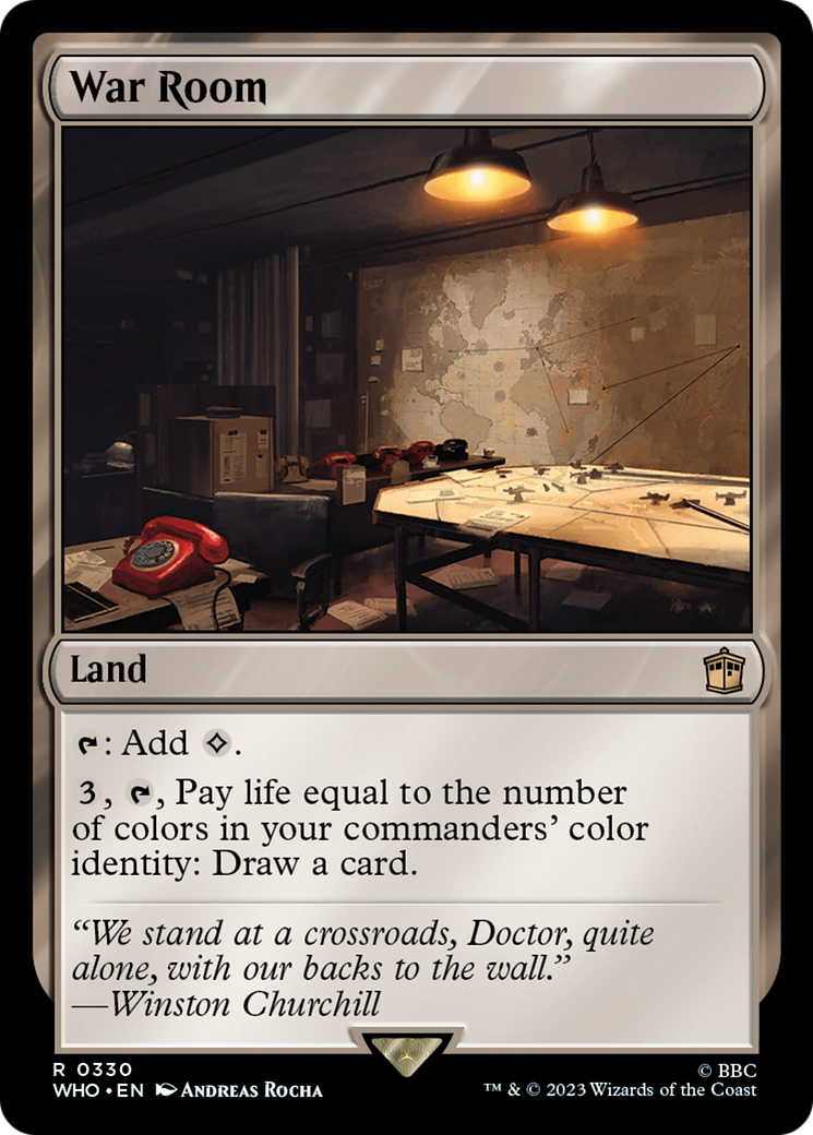 War Room [Doctor Who] | Grognard Games