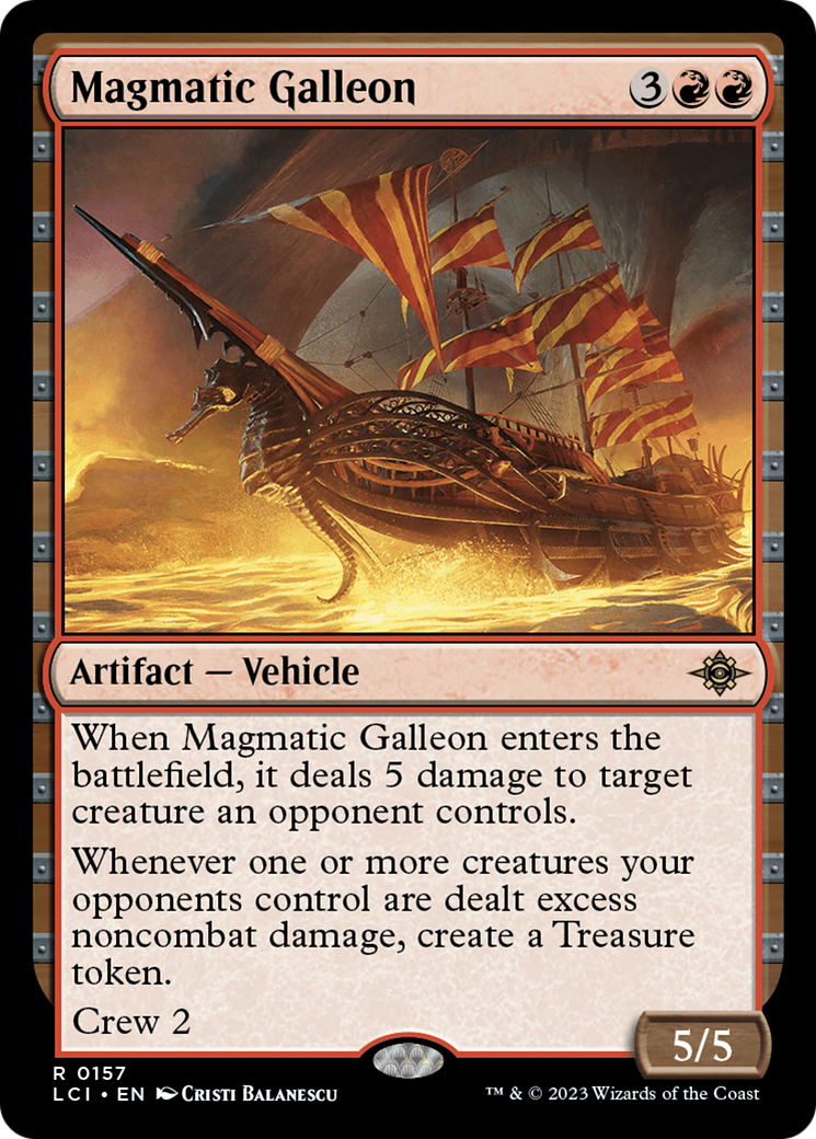 Magmatic Galleon [The Lost Caverns of Ixalan] | Grognard Games
