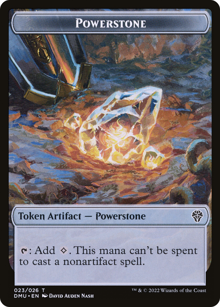 Powerstone Token [Dominaria United Tokens] | Grognard Games