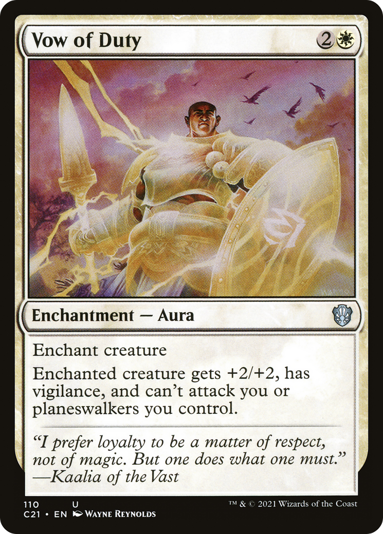 Vow of Duty [Commander 2021] | Grognard Games