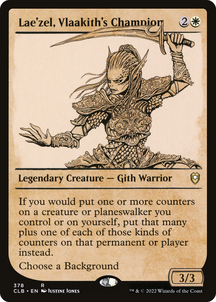 Lae'zel, Vlaakith's Champion (Showcase) [Commander Legends: Battle for Baldur's Gate] | Grognard Games