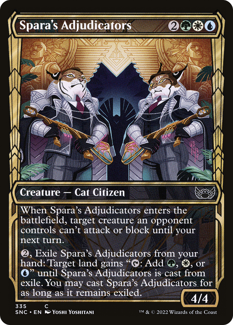 Spara's Adjudicators (Showcase Golden Age) [Streets of New Capenna] | Grognard Games