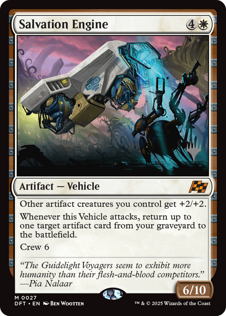 Salvation Engine (Promo Pack) [Aetherdrift Promos] | Grognard Games