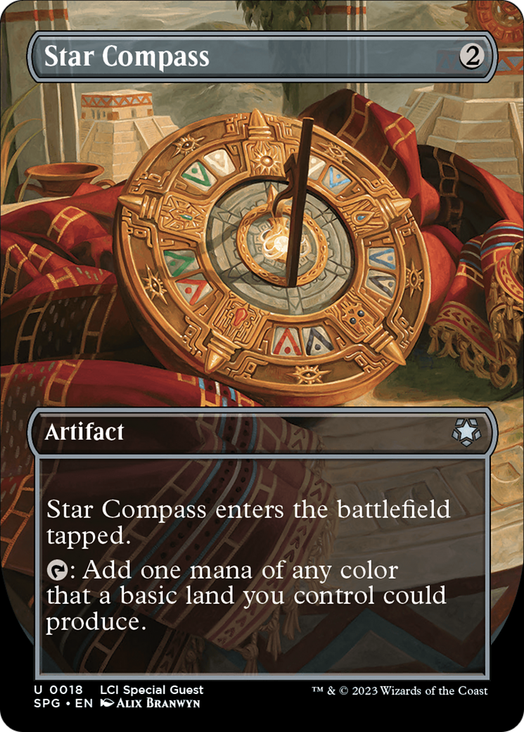Star Compass (SPG-018) - Special Guests (Borderless) | Grognard Games