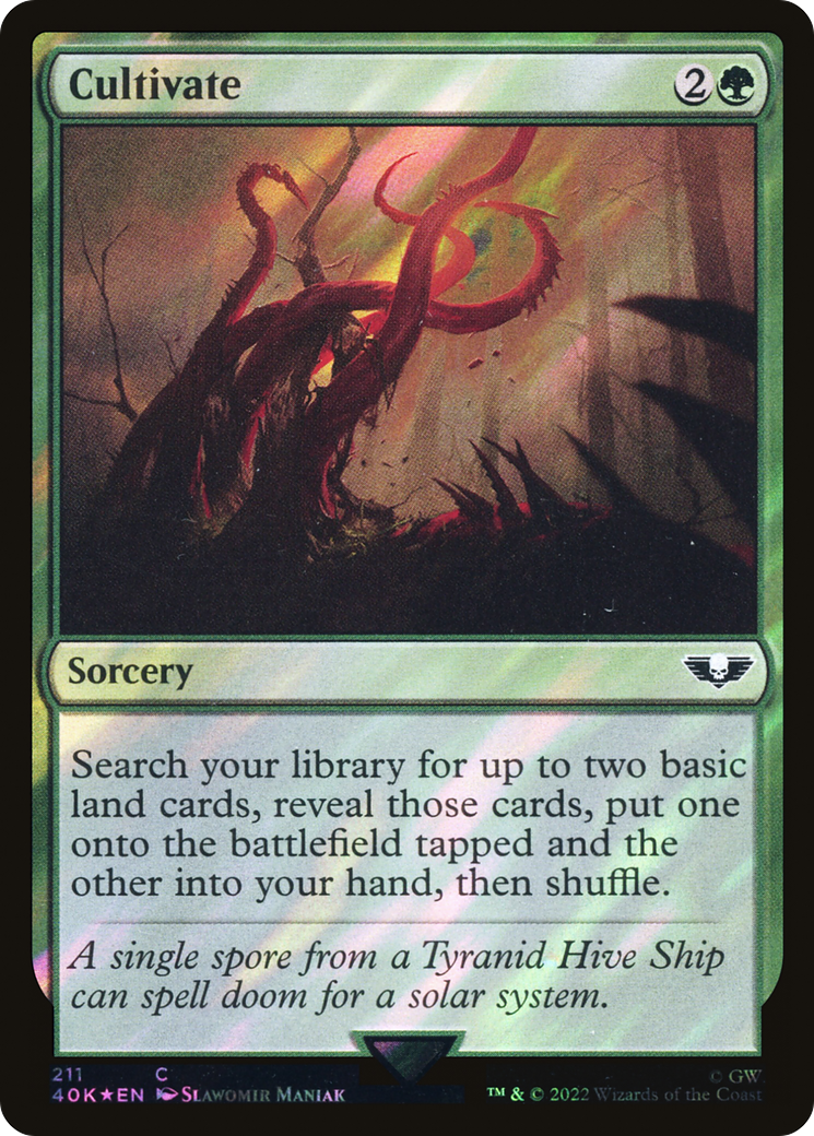 Cultivate (Surge Foil) [Universes Beyond: Warhammer 40,000] | Grognard Games