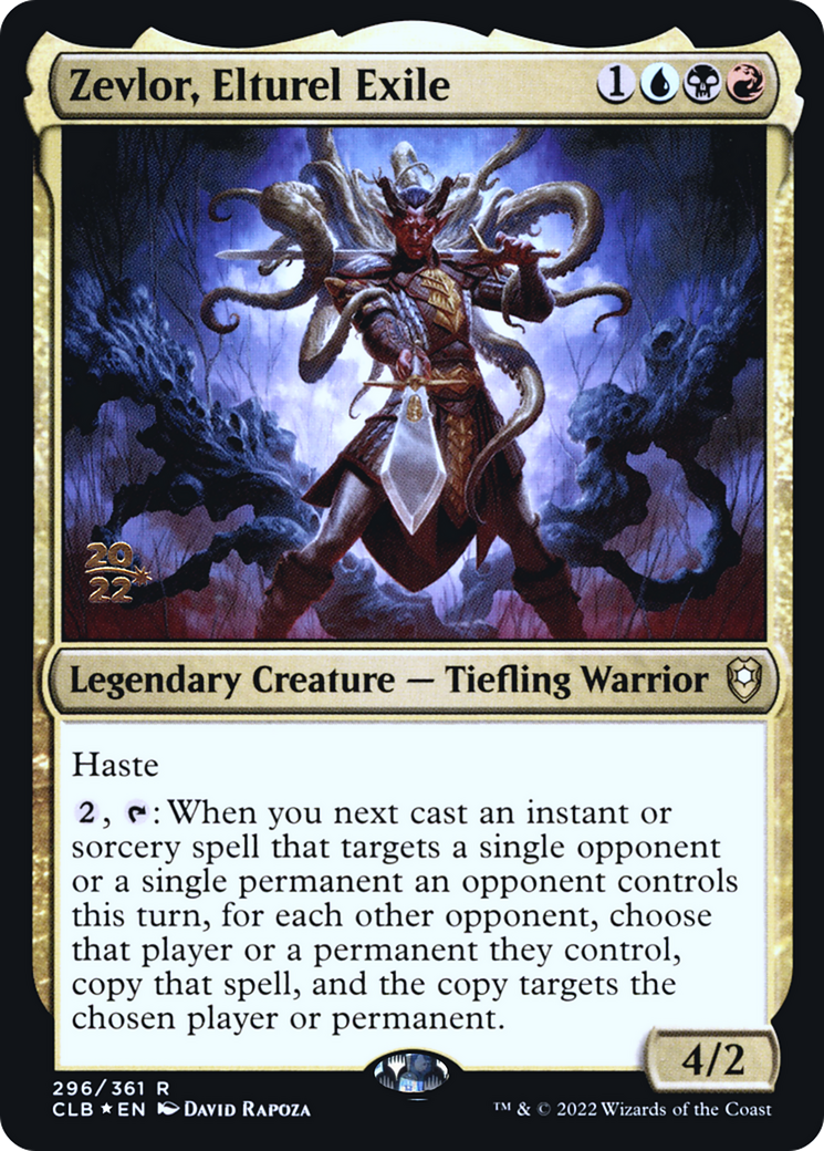 Zevlor, Elturel Exile [Commander Legends: Battle for Baldur's Gate Prerelease Promos] | Grognard Games