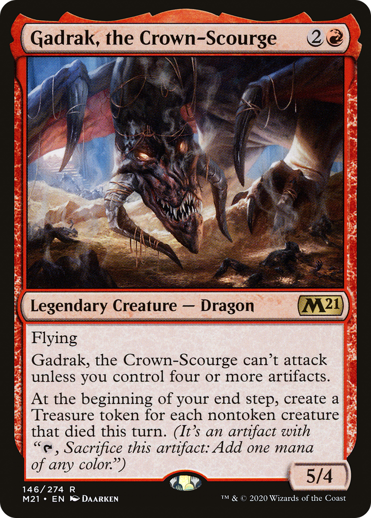 Gadrak, the Crown-Scourge (M21-146) - Core Set 2021 | Grognard Games