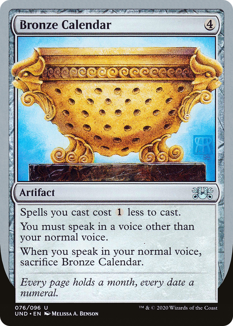 Bronze Calendar [Unsanctioned] | Grognard Games