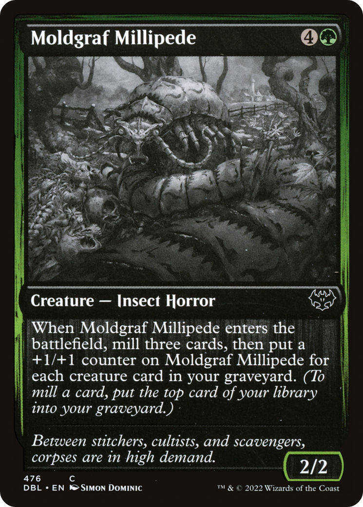 Moldgraf Millipede [Innistrad: Double Feature] | Grognard Games