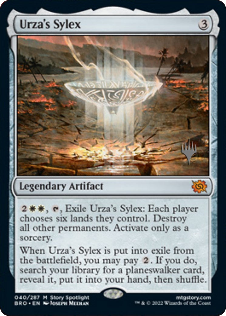 Urza's Sylex (Promo Pack) [The Brothers' War Promos] | Grognard Games