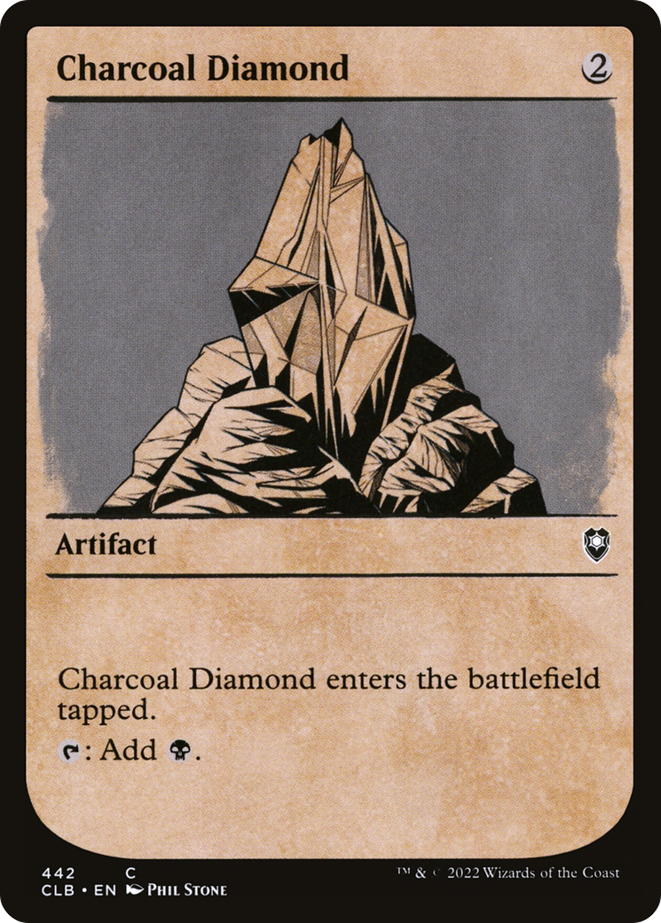 Charcoal Diamond (Showcase) [Commander Legends: Battle for Baldur's Gate] | Grognard Games