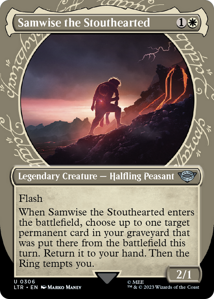 Samwise the Stouthearted (Showcase Ring Frame) [The Lord of the Rings: Tales of Middle-Earth] | Grognard Games
