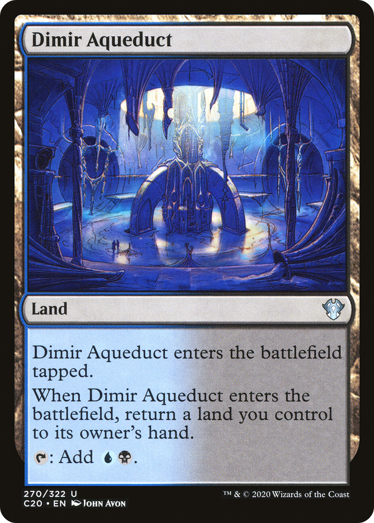 Dimir Aqueduct [Commander 2020] | Grognard Games
