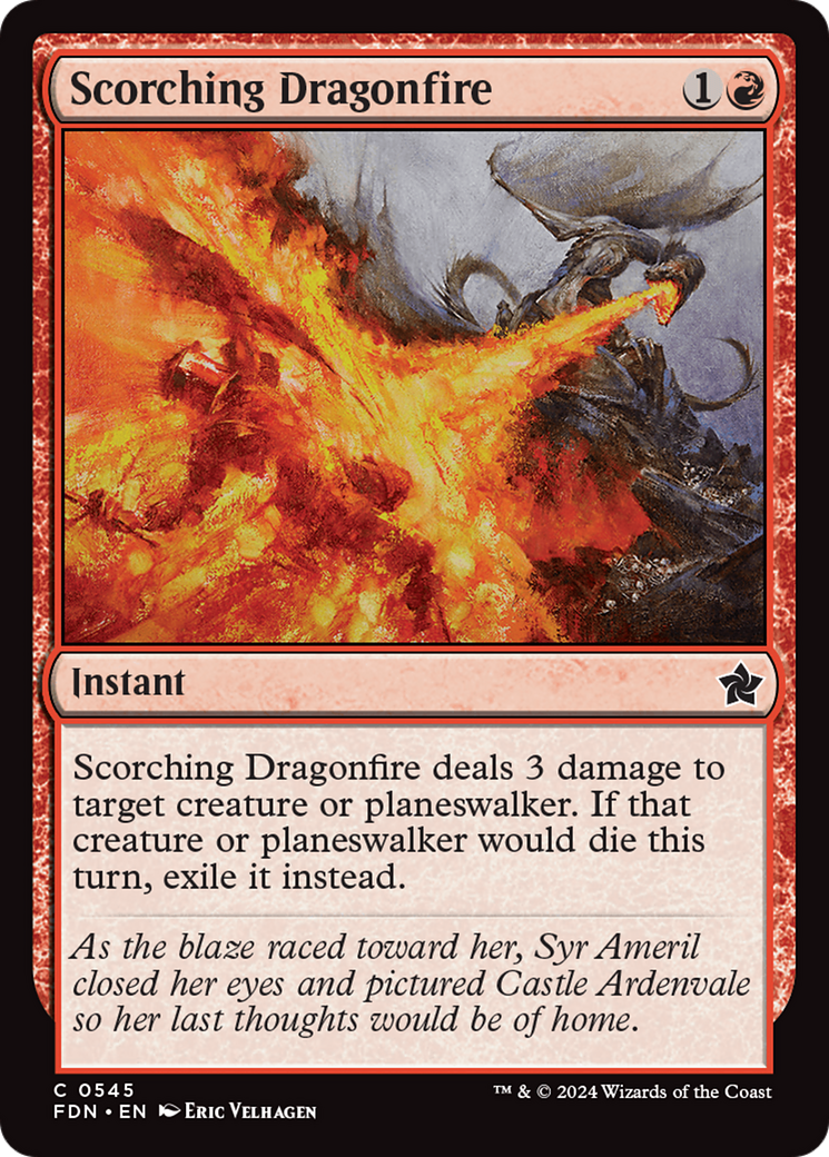 Scorching Dragonfire [Foundations] | Grognard Games