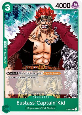 Eustass"Captain"Kid (Promotion Pack 2022) (P-003) - One Piece Promotion Cards | Grognard Games