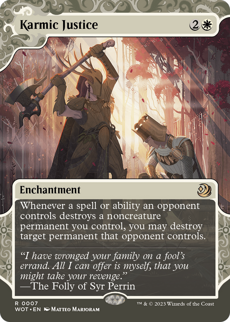 Karmic Justice [Wilds of Eldraine: Enchanting Tales] | Grognard Games