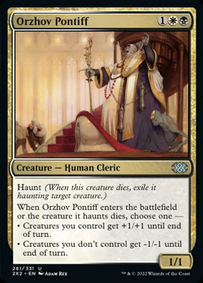 Orzhov Pontiff [Double Masters 2022] | Grognard Games