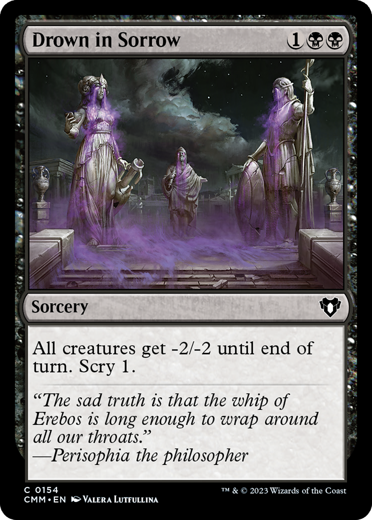 Drown in Sorrow [Commander Masters] | Grognard Games